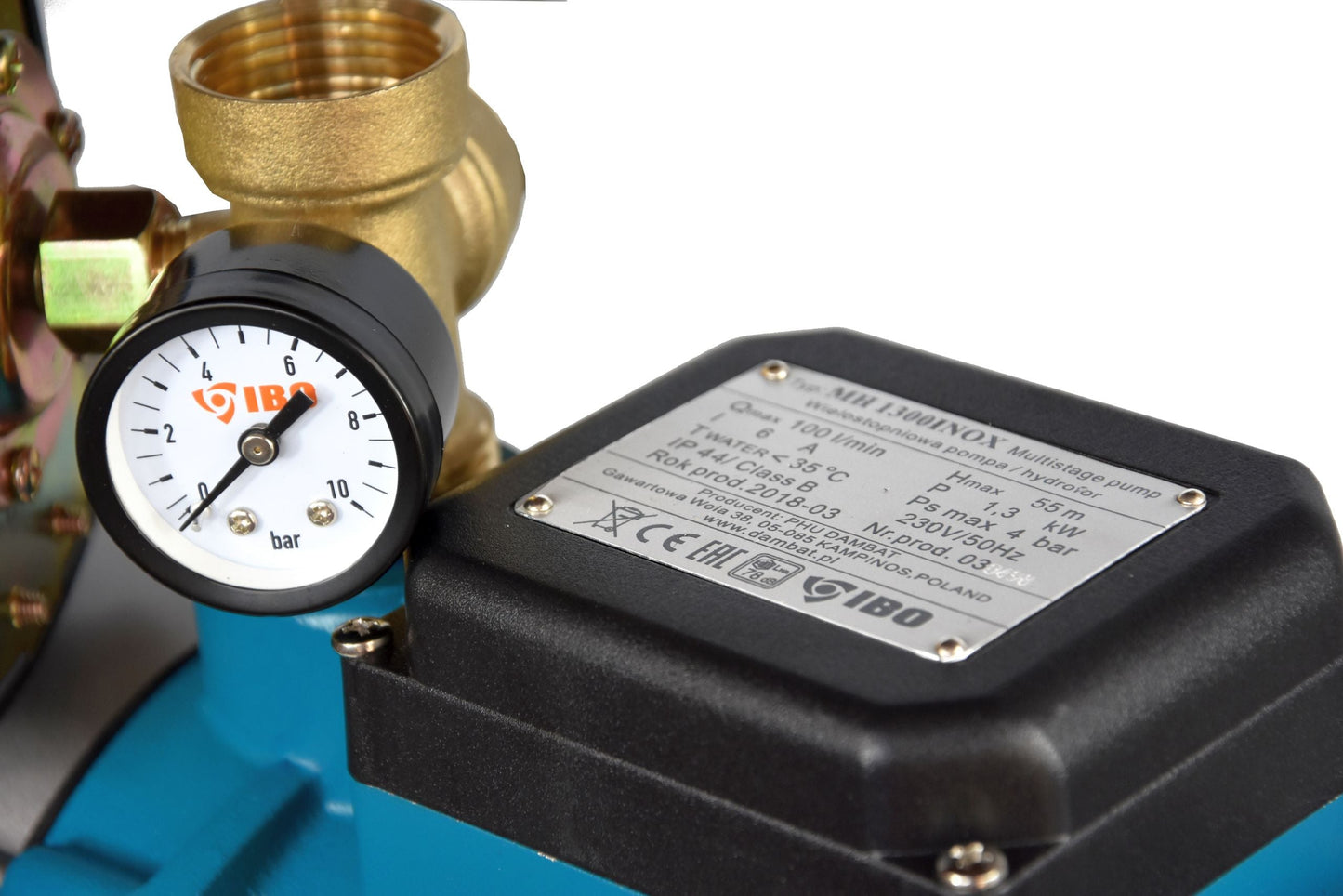 IBO MH 1300 INOX booster set 50L